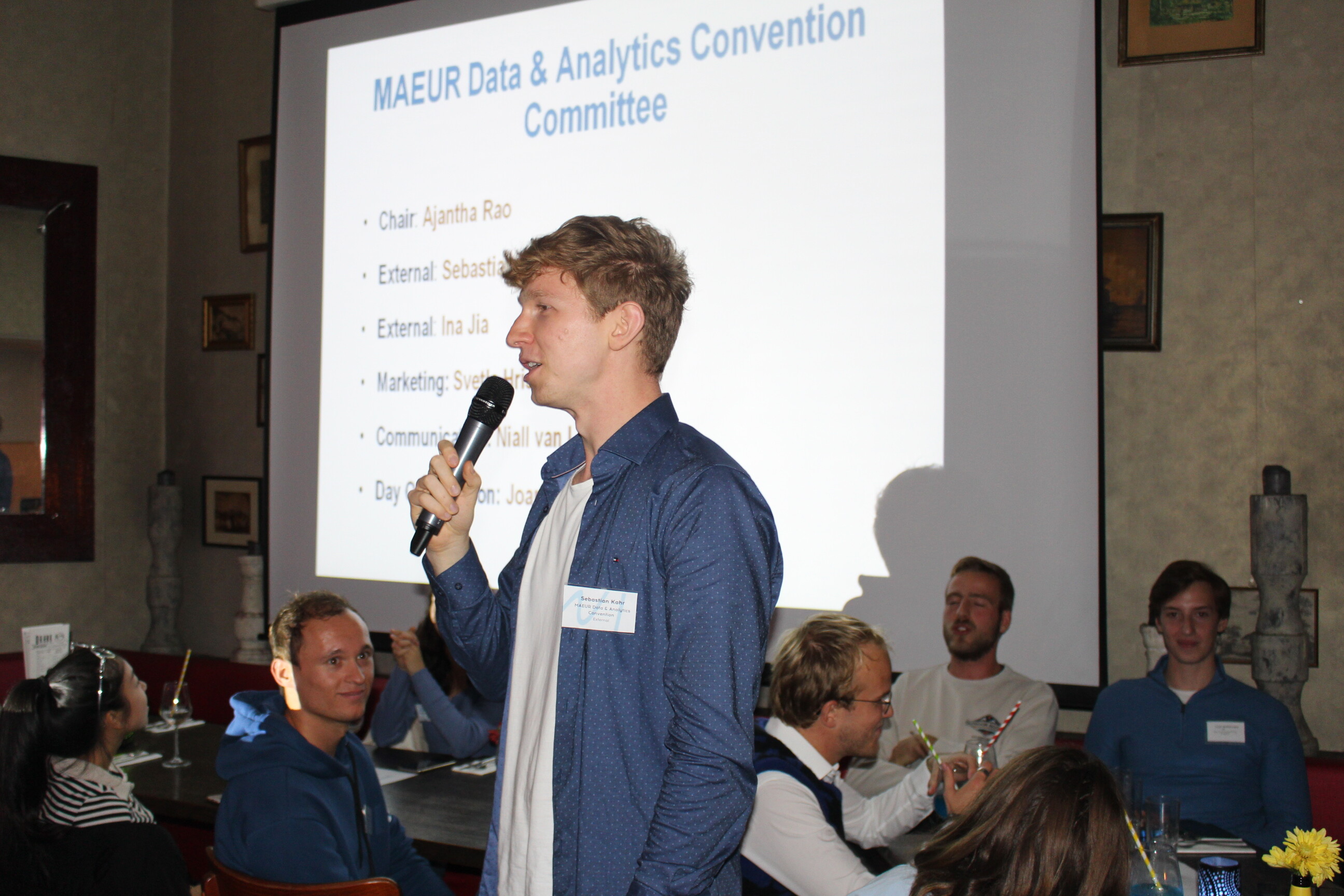 MAEUR Drink #2: Active Member Announcement